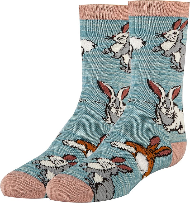 ooohyeah Kid's Novelty Cute Animals Crew Socks, Funny Crazy Silly Cool Casual Dress Socks for Boy and Girl, Size 1-5 - Image 1